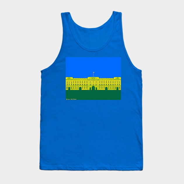 Buckingham Palace Tank Top by srstephens1978